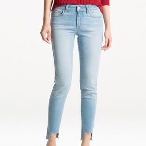 Uniqlo ultra stretch mid-rise tapered skinny jeans 26